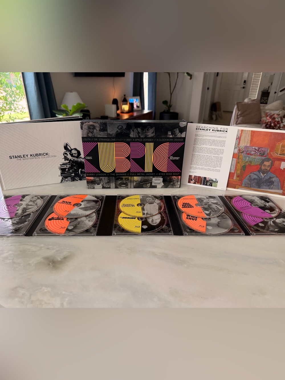 Stanley Kubrick 10 BluRays The Masterpiece Collection Limited Collector Edition